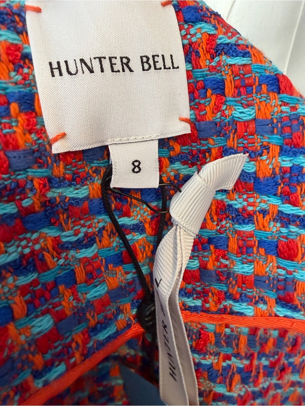 H Hunter Bell Coco Jacket in Mariner Tweed - Picture 6 of 9